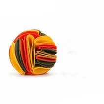 간식 로봇 자동 MEOWS Dog Sniffing Ball Puzzle Toys IQ 느린 디스펜스 피더 증가 Foldable Nose Sniff 애완 동물 훈련, 15cm, 05 E