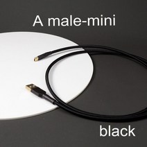 비트메이커 작곡 편곡용 디제잉전자 오르간 미디 케이블 USB 전기 피아노 키보드 드럼 악기 OTG 오디오 컴, 01 black_02 1m