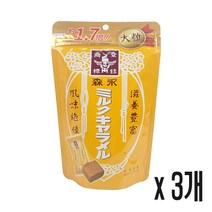 모리나가 밀크 카라멜, 132g, 3개
