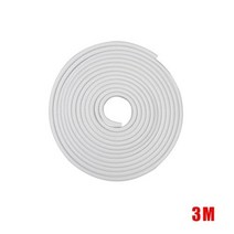 자동차 외곽부품자동차 도어 가장자리 보호 3M 강철 디스크 범퍼 트림 충돌 방지 스트립 스크래치 씰링, 02 3M White