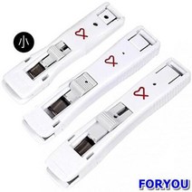 ForU262 판교 날크립기 나이스러 소 20개 크립 핀 일반사무용품 홀더 카드링 지협