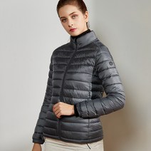 김영주골프 ZANY 숏패딩 여성 경량패딩 자켓 GREY