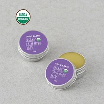 굿어스 USDA 오가닉 캄 마인드 밤, 15g, 1개