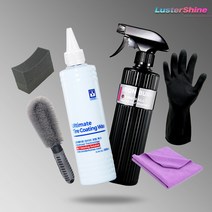 파이어볼 아이언번 500ml 철분 제거제 휠 세정제 크리너 분진 클리너 녹 제거+브러시, 02 아이언번 500ml 세정 코팅 세트
