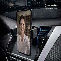 스마트폰 송풍구용 차량용 거치대 카멜레온360 회전 _ 29489EA, 본상품선택, 1, 본상품선택