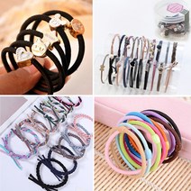 민스리빙 포인트 머리끈 100개