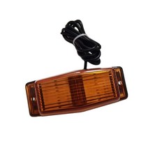앰버 LED 트럭 볼보 프론트 그릴 조명 스카니아 그릴 조명용 DAF 그릴 램프 남자 DRL 벤츠 트럭 이베코 그릴 조명 DRL 1x, YELLOW, YELLOW