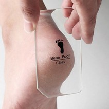 베베풋 글라스 골드에디션(양면) 유리발각질제거기 역대급 풋파일 굳은살 제거 뒤꿈치 갈라짐, 일반각질용