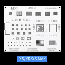Ma Ant BGA 리볼링 스텐실 아이폰 12 11 Pro Max X XR XSMAX 8 7 6s 6 Plus 5s 5 IC 칩 CPU NAND 파워 틴 플랜트 솔더 네트, XS XR XSMax