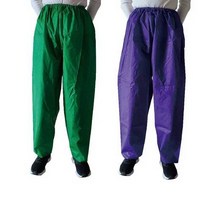 타포린 바지우의 PVC양면코팅 방수 비옷바지 방수바지, XL, 그린