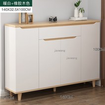 거실선반 낮은 거실장 선반 티비장 모방 단단한 나무 구두 캐비닛 북유럽 간단한 거실 가구, 18.D5 140X325X100CM