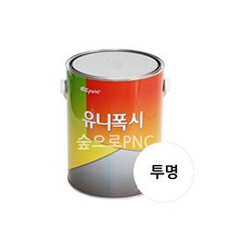 KCC정품 유니폭시코팅 4L 에폭시 주차장 바닥재 에폭시바닥재 중 상도, 투명, 1개