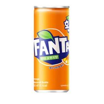 환타 오렌지 캔, 250ml, 3개