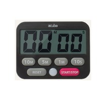 아쿠바 디지털 듀얼 타이머, 블랙, 2개