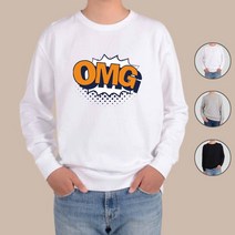 아토가토 팝아트 말풍선 omg 맨투맨 후드티
