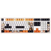 오버워치 Overwatch 메르시 캐릭터 키캡 pbt 기계식 키보드 악세서리 꾸미기, 한개옵션2, 키캡만(키보드는 포함되지 않음), 한개옵션1