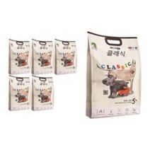 도그랑 클래식 전연령 사료 중소형, 5kg, 4개