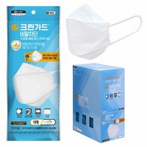 100매 유한킴벌리 크린가드 비말차단 수프림에어 마스크 KFAD, 단품, 단품