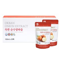 옥반식품 옥반 순수양파즙, 100ml, 30개