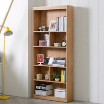 병원원장실책장 5단 수상 상패 진열장 책꽂이 높은장식장, 다크엘다