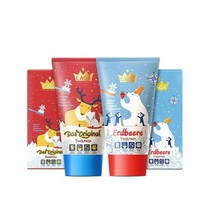 바베파파 카가 유아 어린이 치약불소 무첨가 50ml 2개, 1.딸기향