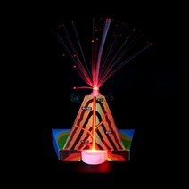 상아사이언스 SA LED 화산모형 만들기 1인용 포장 화산실험세트