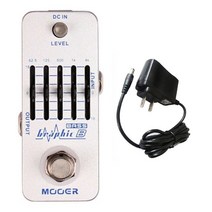 Mooer 그래픽 B-밴드베이스 이퀄라이저 기타 이펙트 딜레이 페달 EQ 마스터 레벨 컨트롤 액세서리 부품, [02] UK-Graphic B