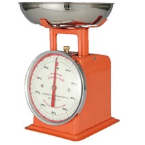 dulton 덜튼 가정용 주방저울 인테리어 계량 집꾸미기, 오렌지 1kg 높이 22.5cm[7월 예정]