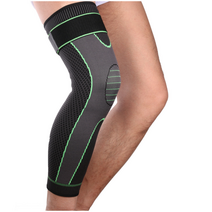 데드리프트 역도 훅그립 무릎 정강이 압박 밴드 슬리브 보호대 스키 스노우보드, 그린M 한장개