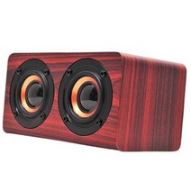 블루투스 듀얼 고출력 스피커 6W STBT-WS100, 브라운