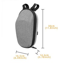 전동킥보드 부품 범용 전기 스쿠터 헤드 핸들 가방 EVA 하드 쉘 가방 샤오미 M365 ES1 ES2 ES3 ES4 전기 스, 07 Gray_05 프랑스