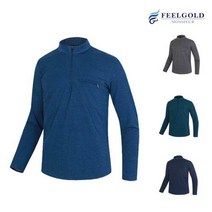 파크타운 솔리드 고신축 차이나카라 집업등산 티셔츠 PT700