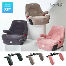 토드비 [토드비] 코쿤 엠플러스 ISOFIX 주니어 부스터카시트+헤드레스트 SET, 블라썸핑크:나이트차콜