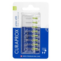 큐라덴 큐라프록스 치간칫솔 CPS Prime 011 5mm 리필용 8개입 Curaprox Cps 011 Prime Refill