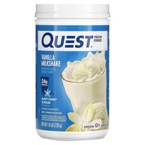 Quest Nutrition Protein Powder Vanilla Milkshake 1.6 lb (726 g), 3 lb