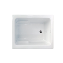 미르바스SSA100 직사각 아크릴 매립식 욕조 BATHTUB, 일자형