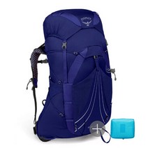 오스프리 EJA 48L 여자 등산 배낭 백패킹 가방 48리터 OPA0WBH023 블루, S, BLUE