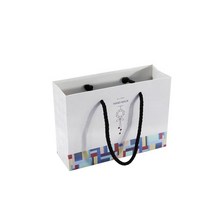 [포장상자] 전통문양 쇼핑백 2구 (제품 포장 상자), 전통문양 쇼핑백 2구-1개