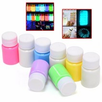 형광 아크릴 페인트 네온 축광 글로우 루미넌트, 그린