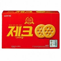 BN 롯데 제크 오리지날 300gX6개입 대용량 쿠키 간식 개별 포장 과자 추천
