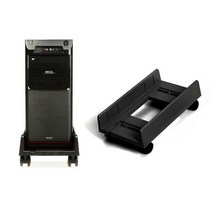 [부에다] 이동식 컴퓨터본체 받침대(일반형 슬림형), 선택:01일반형 / 색상:랜덤, 상세 설명 참조