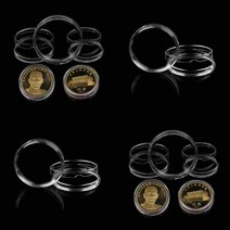 동전 수집 케이스 수집용품 아크릴 투명 동전보관 기념주화 취미, 30mm