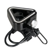 BMX Bike MTB용 자전거 벨 마운틴 로드 사이클링 링 알람 자전거 핸들 바 혼, 50x40mm, 알루미늄 합금, 검은 색