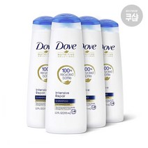 도브 인텐시브 리페어 샴푸 손상헤어 355ml(4개)