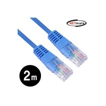 NM UC502 CAT.5E UTP크로스 케이블 2m