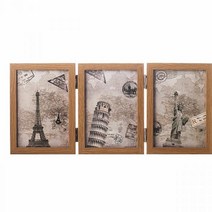 3단 4x6 분할 양면 포토액자 액자 스토리액자 사진액자 4x6액자 인테리어액자