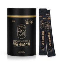 웰스데이 매일 홍삼스틱 10g x 30포 대추농축액 칡뿌리 감초 명절종합선물세트
