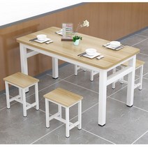 미술학원책상 학원책상 스터디카페책상 1인용 6인용, 둥근모서리120x70x75싱글테이블