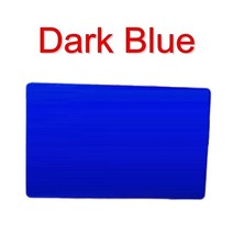 목재톱50 개/몫 섬유 레이저 마킹 기계 금속 다채로운 명함 알루미늄 합금 빈 카드 명판 co2, 11 Dark Blue