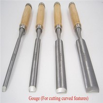카빙나이프 1pcs 목공 나무 조각 woodcarve gouge 끌 조각 공예 목판화 아트 아티스트 목수 칩 목공 장붓 구멍 조각, 하프 라운드 끌, 18mm